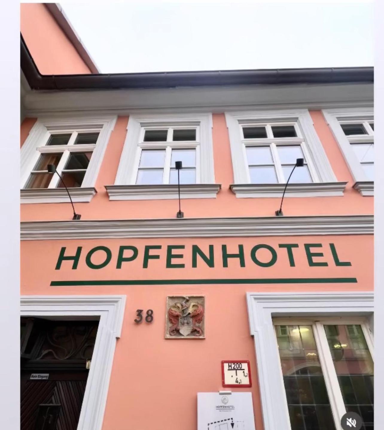 Hopfenhotel Am Adenauerufer Bamberga Esterno foto
